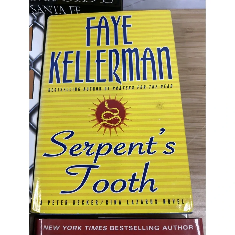 Jonathan & Faye Kellerman Mystery Thriller Hardcover Books w/ DJ Lot‎ (5)